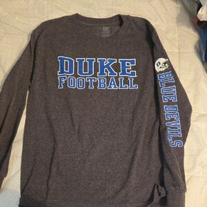 Duke Football Long Sleeve Shirt